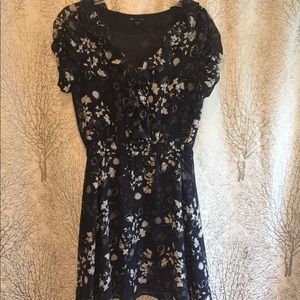 GAP Flowered Ruffle Dress